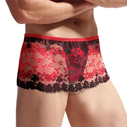 Men’s Lace Lingerie Skirt