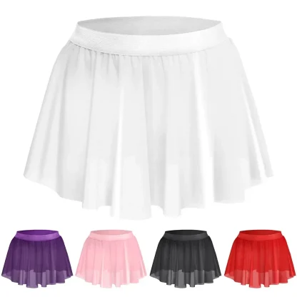 Men’s Mesh Pleated Skirt - Image 5