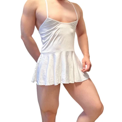 Backless Mini Nightdress - Image 3